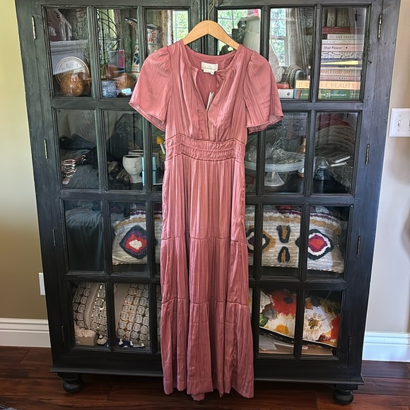 Anthropologie Rose Somerset Maxi Dress - Picture 6 of 8